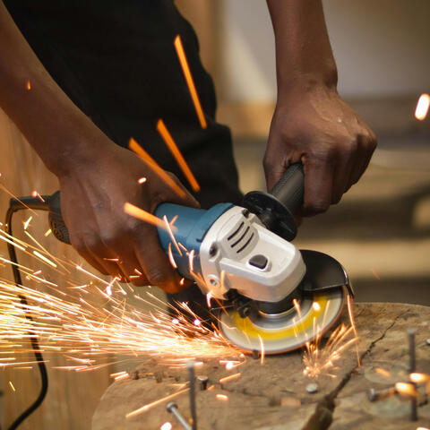 An image of power tools, which is one of the products we supply.