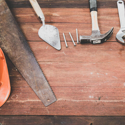 An image of hand tools, which is one of the products we supply.