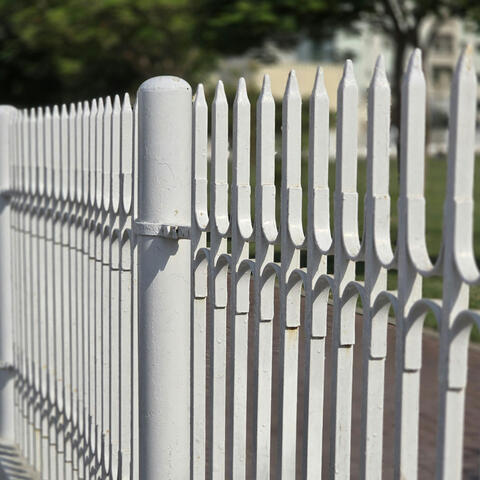 An image of palisades, which is one of the products we supply.